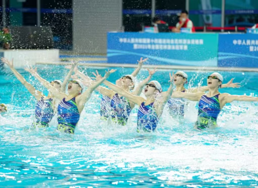 第十四屆全運(yùn)會游泳及花樣游泳游賽